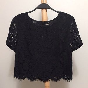 Lace Crop Top NWOT
